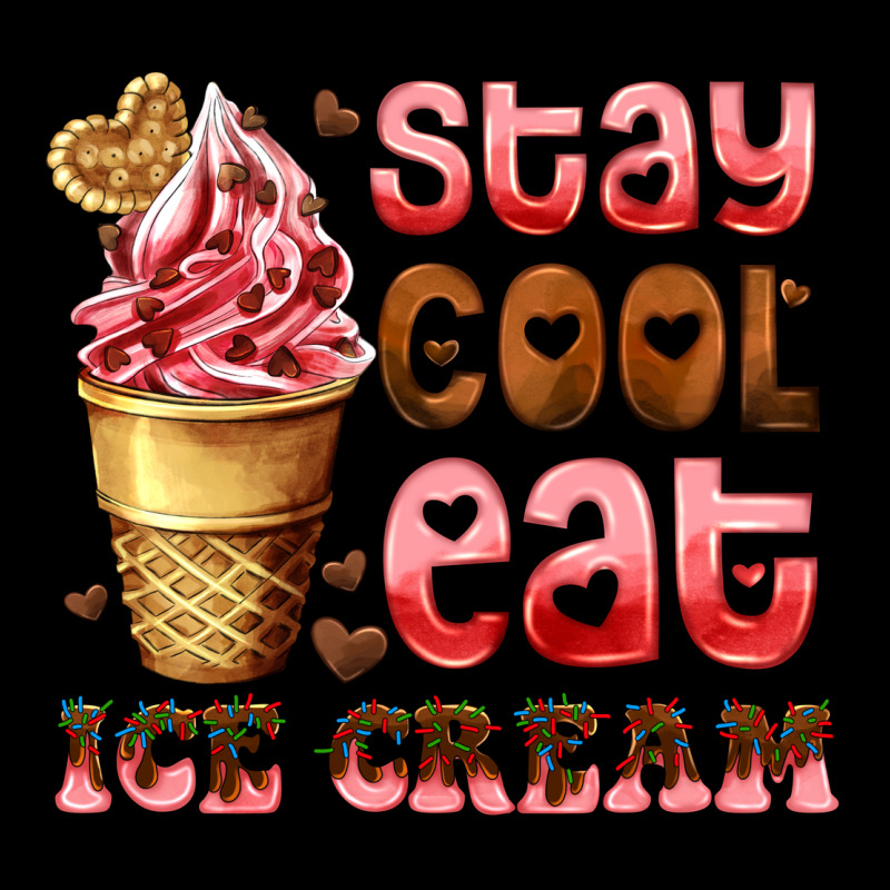 Stay Cool Eat Ice Cream Urban Hoodie by AdoDesignShop | Teevron