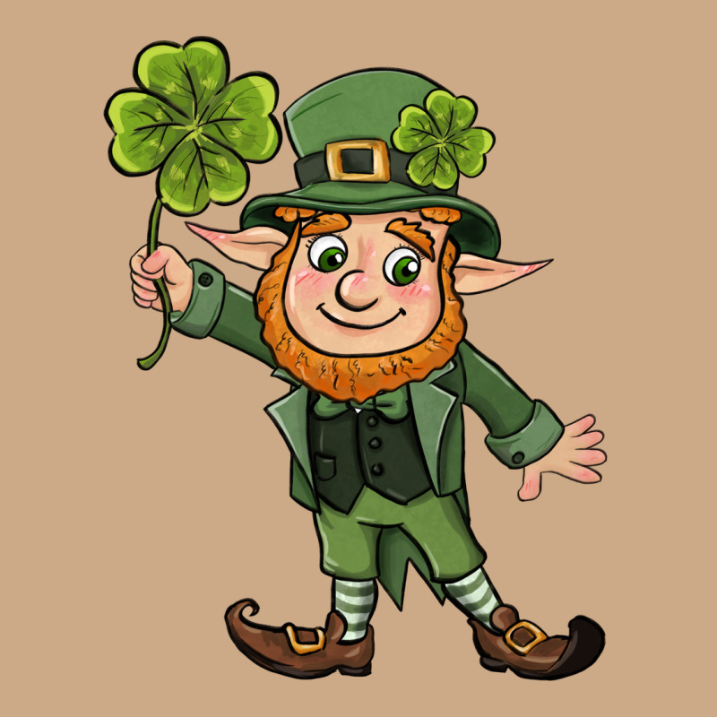 St. Patrick's Day Elf Vintage Hoodie by CowGirlArtShop | Teevron