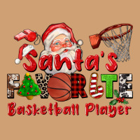 Santas Favorite Basketball Player Vintage Tee | Teevron