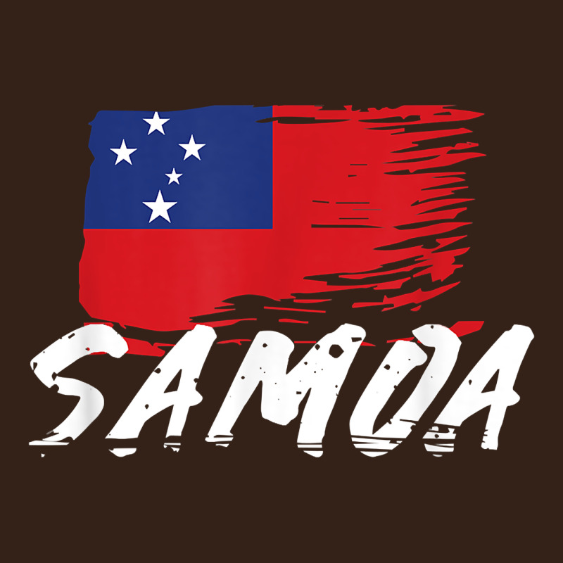 Samoan Gifts   Somoan Flag T Shirt Heavy Core Tee by longCreatives | Teevron