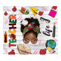 Afro Teacher Life Premium Tee | Teevron