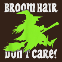 Witches Saying Broom Hair Dont Care Halloween Camper Joke Heavy Core Tee | Teevron