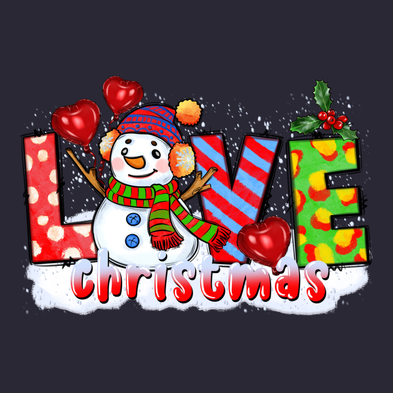 Love Christmas Snowman Vintage Tee by CowGirlArtShop | Teevron