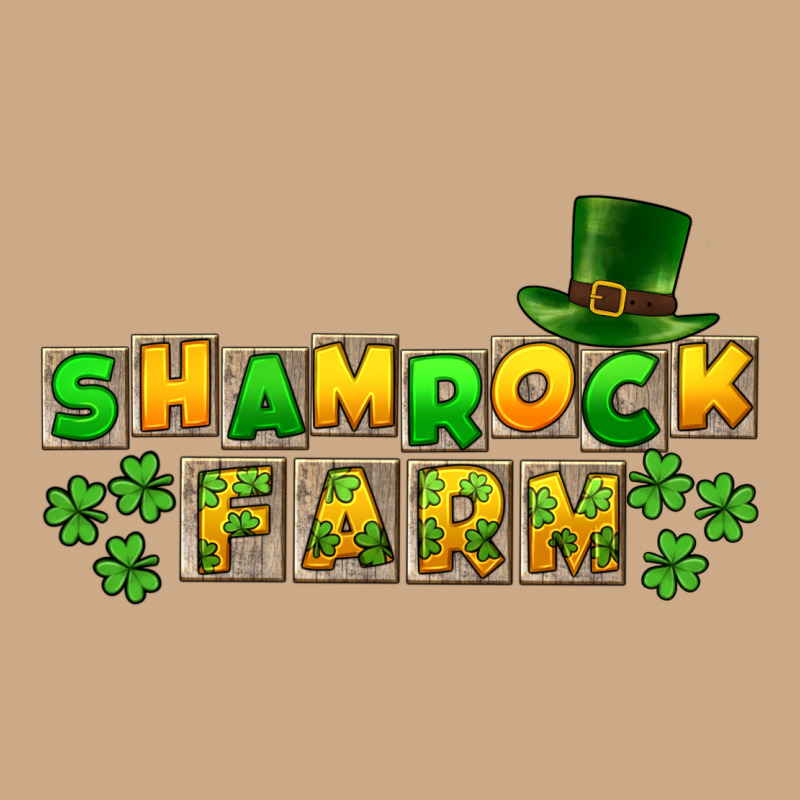 St. Patrick's Shamrock Farm Vintage Hoodie by CowGirlArtShop | Teevron