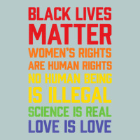 Black Lives Matter List Heavy Core Tee | Teevron