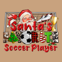 Santas Favorite Soccer Player Vintage Tee | Teevron