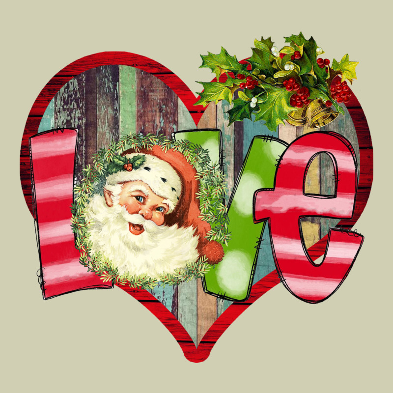 Love Christmas Santa Heavy Core Tee by Bettercallsaul | Teevron