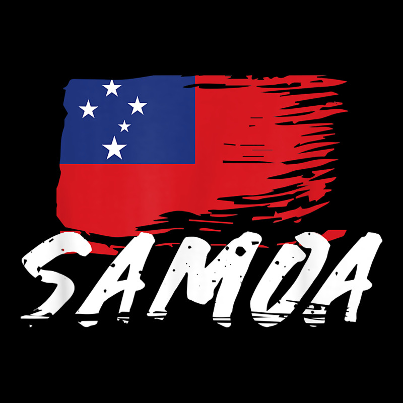 Samoan Gifts   Somoan Flag T Shirt Premium Tee by longCreatives | Teevron