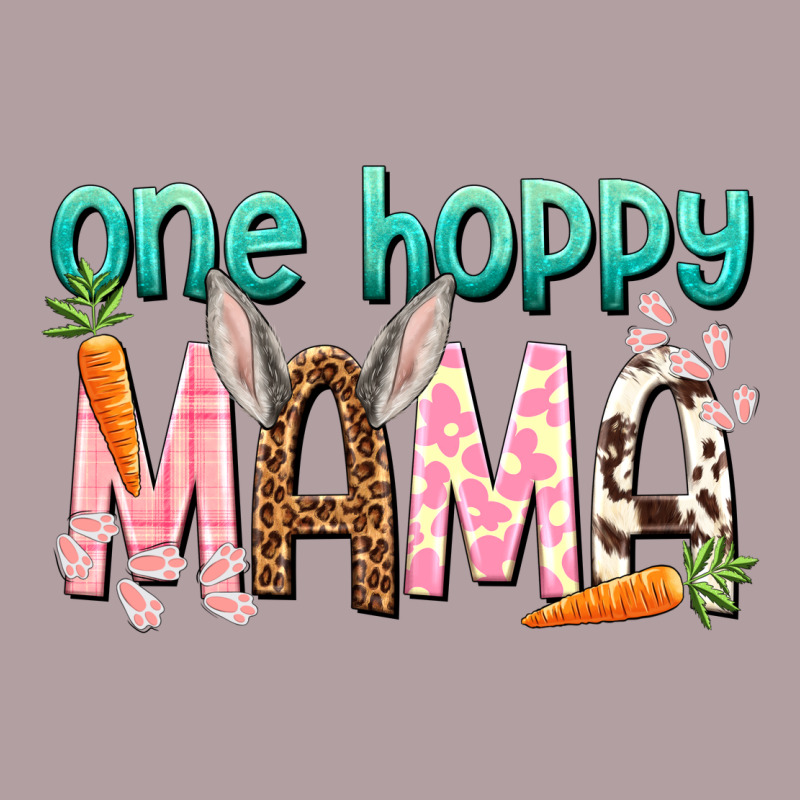 One Hoppy Mama Mother's Day Vintage Hoodie by HowdyJamesFarm | Teevron
