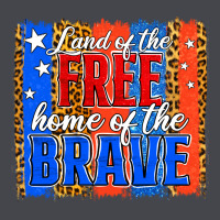 Land Of The Free 4th Of July Brushstroke Long Sleeve Tee | Teevron