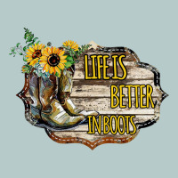 Life Is Better In Boots Heavy Core Tee | Teevron