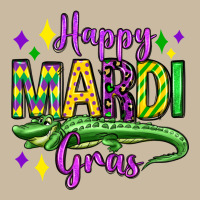 Happy Mardi Gras Alligator Olivia Long Sleeve Tee | Teevron