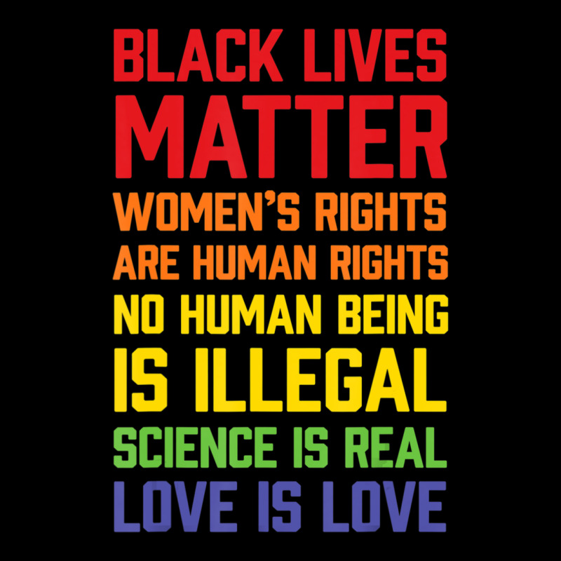 Black Lives Matter List Premium Tee by longCreatives | Teevron