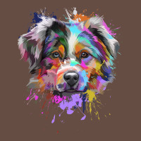 Splash Art Australian Shepherd   Aussie Lover Gifts Long Sleeve Tee | Teevron