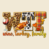 Wtf Wine Turkey Family Ladies Tee | Teevron