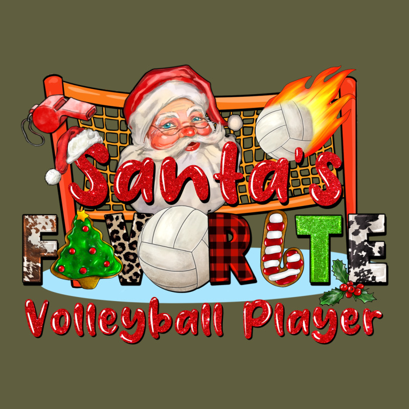 Santas Favorite Volleyball Player Vintage Tee by CowGirlArtShop | Teevron