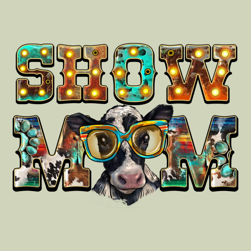 Show Mom Baby Cow Heavyweight Hoodie by BarkalooDesign | Teevron