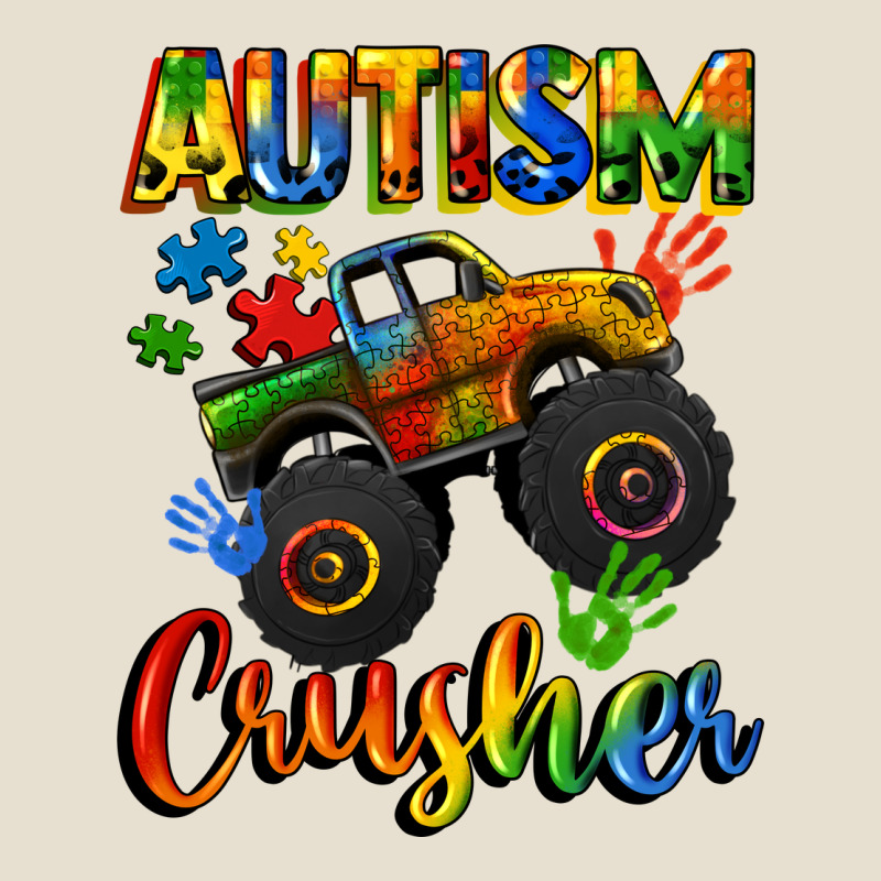 Autism Crusher Urban Heavy Tee by CowGirlArtShop | Teevron