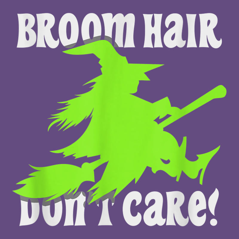 Witches Saying Broom Hair Dont Care Halloween Camper Joke Vintage Hoodie by longCreatives | Teevron