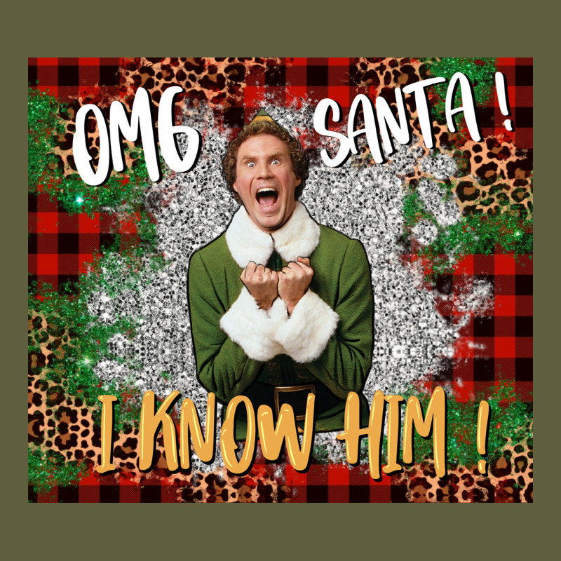 Omg Santa I Know Him Elf Vintage Tee by CowGirlArtShop | Teevron