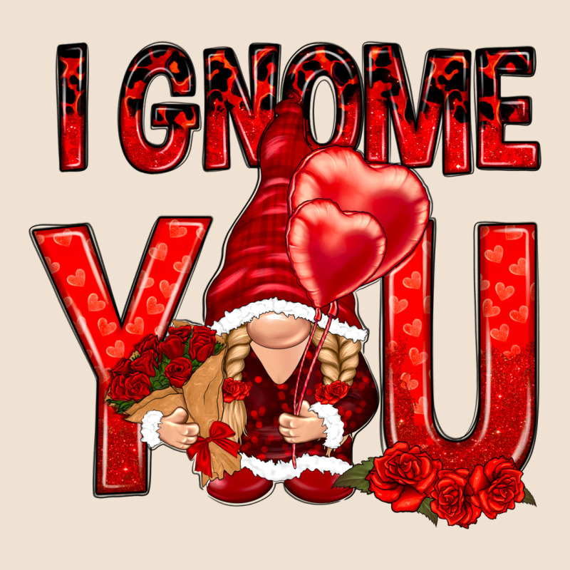 I Gnome You With Roses Valentine's Day Urban Heavy Tee by HowdyJamesFarm | Teevron