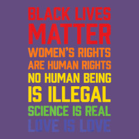 Black Lives Matter List Vintage Hoodie | Teevron