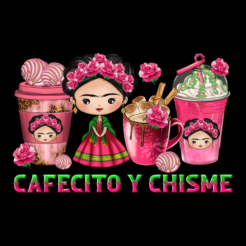 Cafecito Y Chisme With Coffee Cups Premium Tee by texasbilliewilder | Teevron