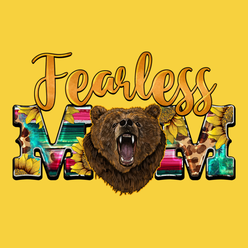 Fearless Mom Bear Premium Sweatshirt by BarkalooDesign | Teevron