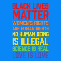 Black Lives Matter List Zipper Hoodie | Teevron