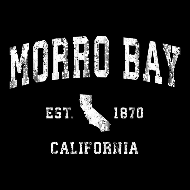 Morro Bay California Ca Vintage Athletic Sports Design Premium Sweatshirt by longCreatives | Teevron