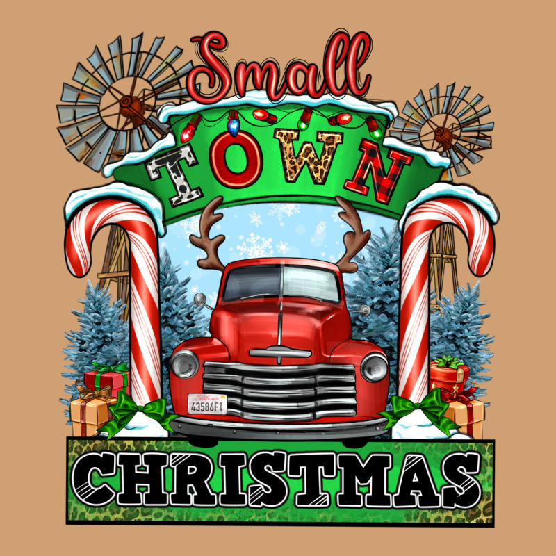 Small Town Christmas Vintage Tee by CowGirlArtShop | Teevron