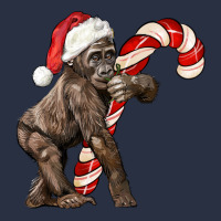 Christmas Candy Cane Baby Gorilla Heavyweight Sweatshirt | Teevron