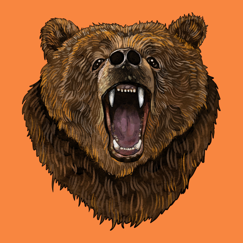 Bear Head Premium Sweatshirt by BarkalooDesign | Teevron