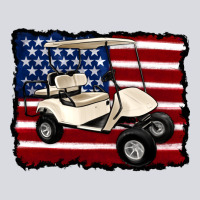 Golf Cart American Flag Zipper Hoodie | Teevron
