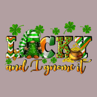 Lucky And I Gnome It St. Patrick's Day Vintage Hoodie | Teevron