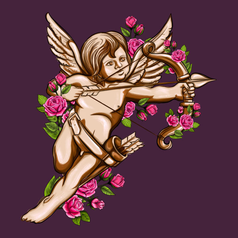 Cupid With Rose Valentine's Day Classic Tee by HowdyJamesFarm | Teevron