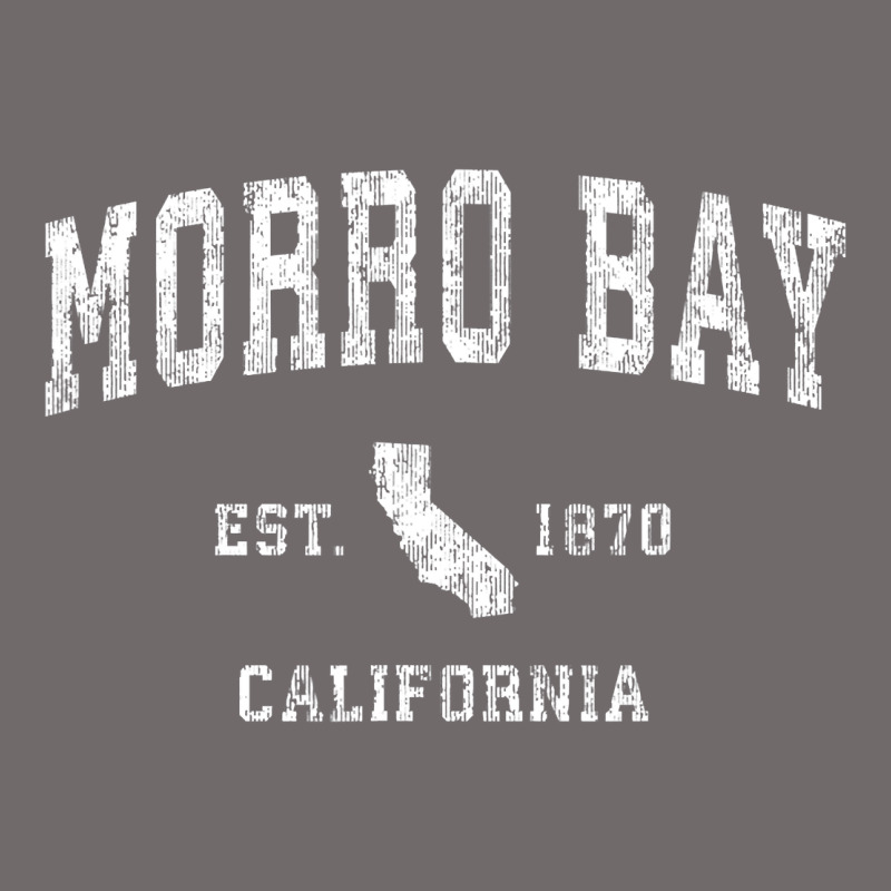 Morro Bay California Ca Vintage Athletic Sports Design Urban Hoodie by longCreatives | Teevron