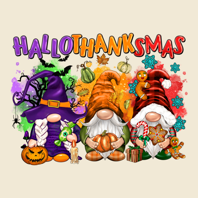 Hallothanksmas Gnomes Ladies Tee by NancyCooperArtShop | Teevron