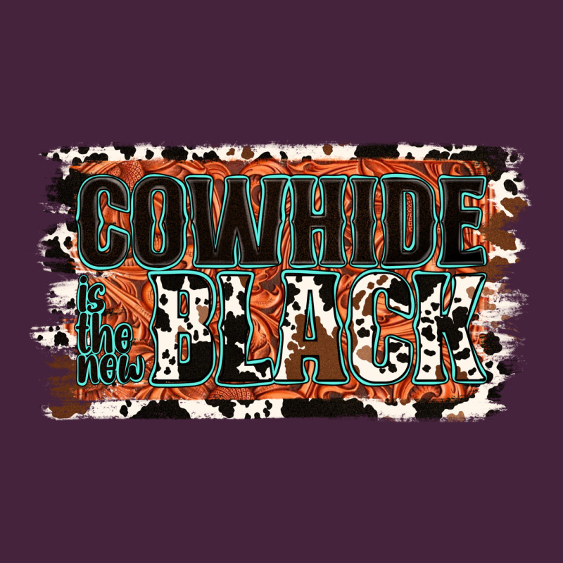 Cowhide Is The New Black Long Sleeve Tee by Jasminsmagicworld | Teevron