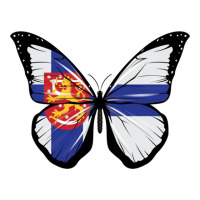 Finland Coat Of  Arms Pride Butterfly Flag | Teevron