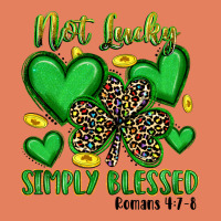 Not Lucky Simply Blessed Classic Tee | Teevron
