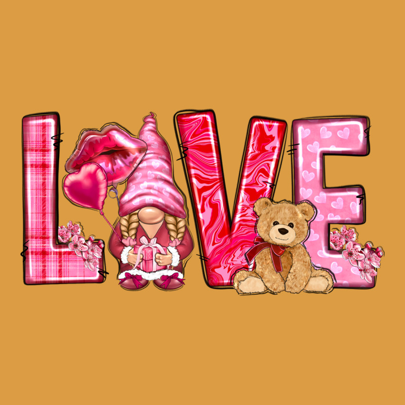 Love With Gnome Valentine's Day Urban Heavy Tee by HowdyJamesFarm | Teevron