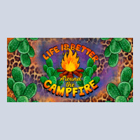 Life Is Better Around The Campfire License Plate Premium Sweatshirt | Teevron