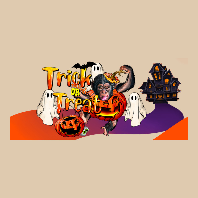 Trick Or Treat Baby Chimpanzee Heavyweight Sweatshirt by LillyAllenDesigns | Teevron
