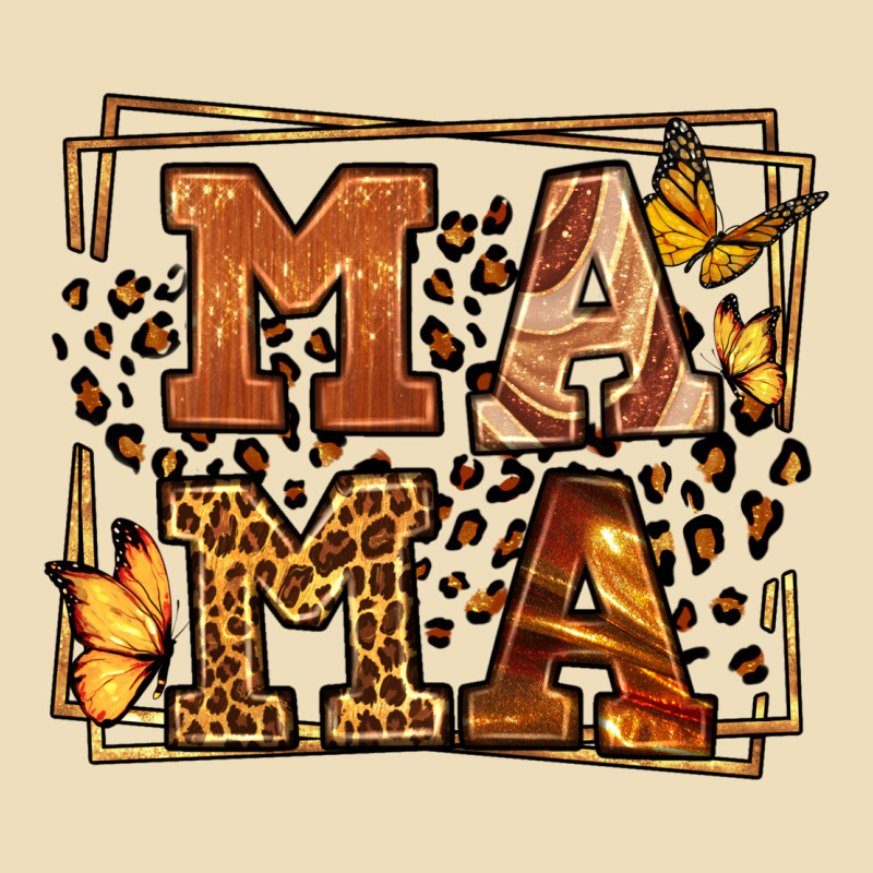 Melanin Leopard Frame Mama Mother's Day Premium Hoodie by LillyAllenDesigns | Teevron