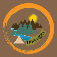 I Hate People Camping Hiking Premium Tee | Teevron