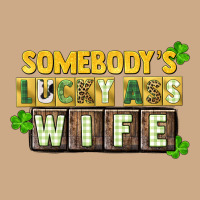 St. Patrick's Somebody's Lucky Ass Wife Vintage Hoodie | Teevron