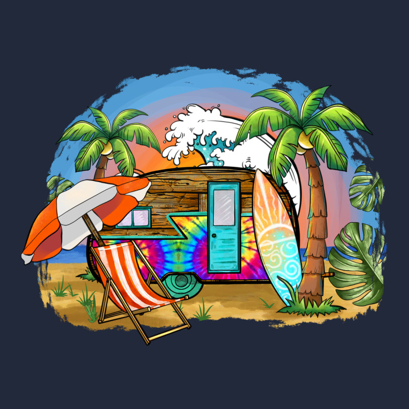 Camp Life Beach Premium Sweatshirt by BarkalooDesign | Teevron