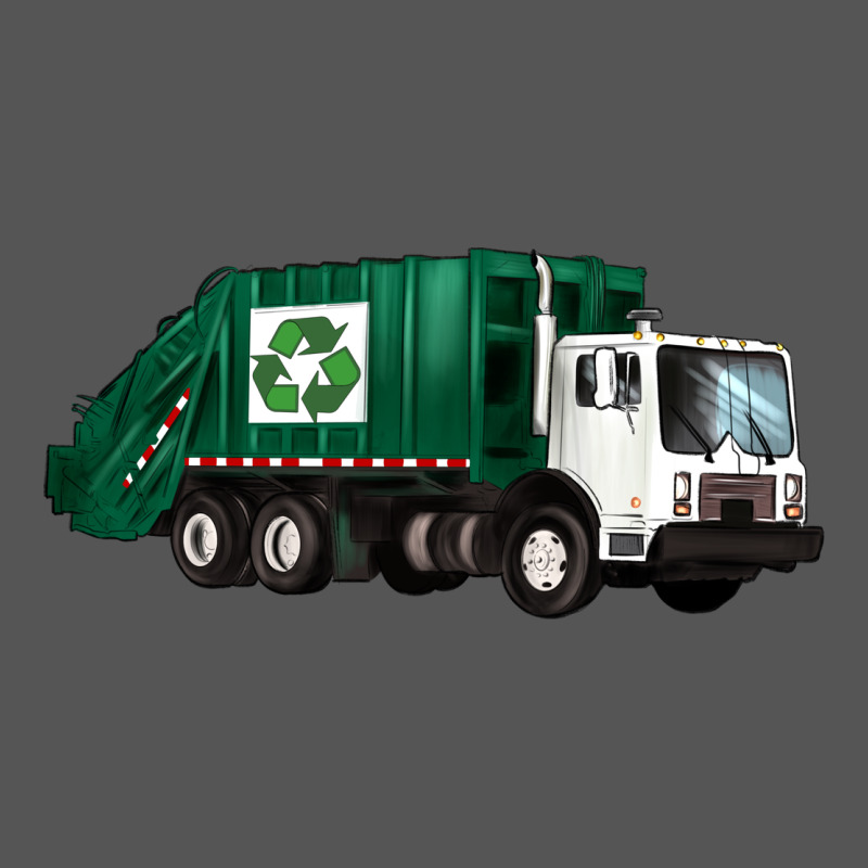 Recycle Truck Zipper Hoodie by Artiststas | Teevron