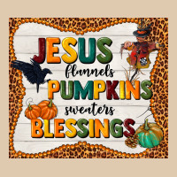 Jesus Flannel's Pumpkins Blessings Classic Tee | Teevron